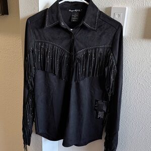 Cowgirl Tuff Black Western Shirt